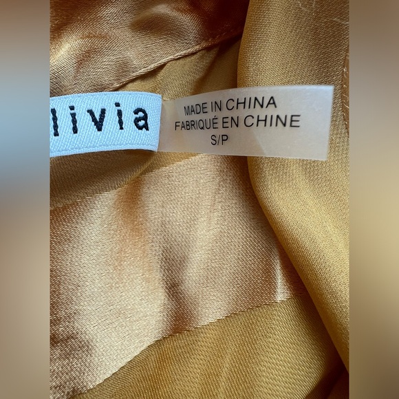 Alice + Olivia Gwenda Sleeveless Tie Neck Blouse Size Small - Picture 9 of 11